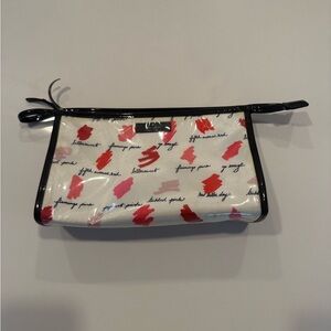 Kate Spade Womens Plastic Makeup Case Lipstick Swatch Bag